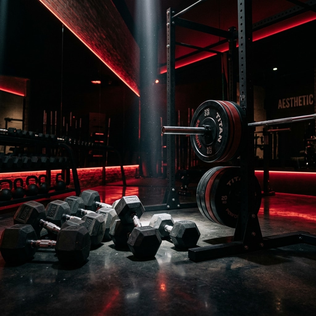 HSR Fitness World — Premium gym interior
